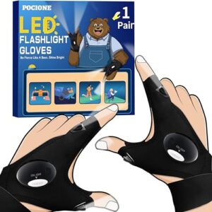 guantes con luz led